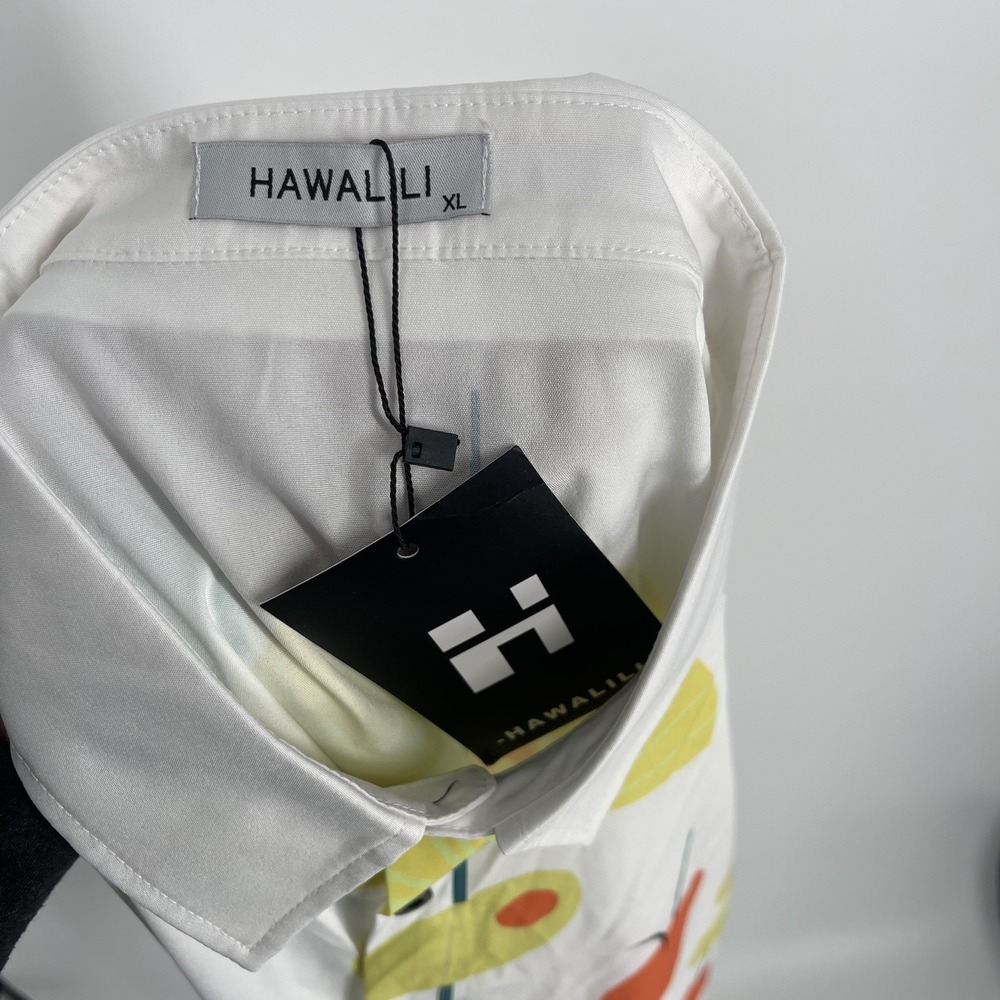 NEW Hawalili Hawaiian Retro Cat Shirt Atomic XL NWT - Picture 5 of 5